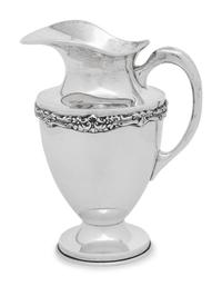 A Mexican Silver Pitcher