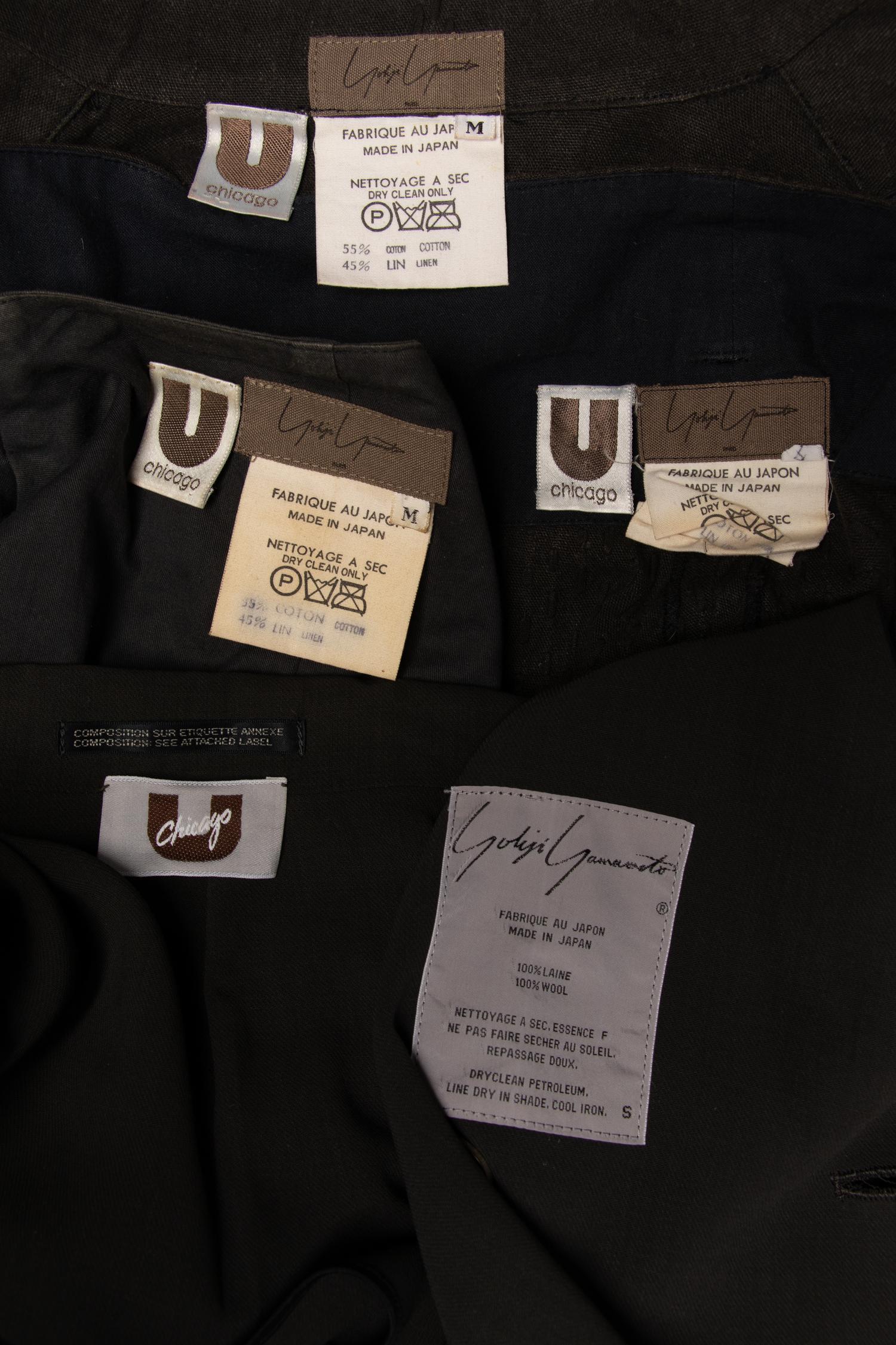 Two Yohji Yamamoto Ensembles