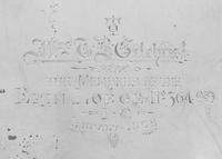 An English Silver Presentation Tray