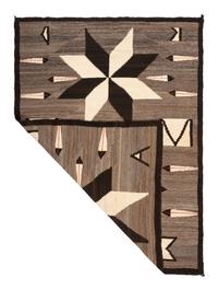 Navajo Pictorial Crystal Weaving / Rug