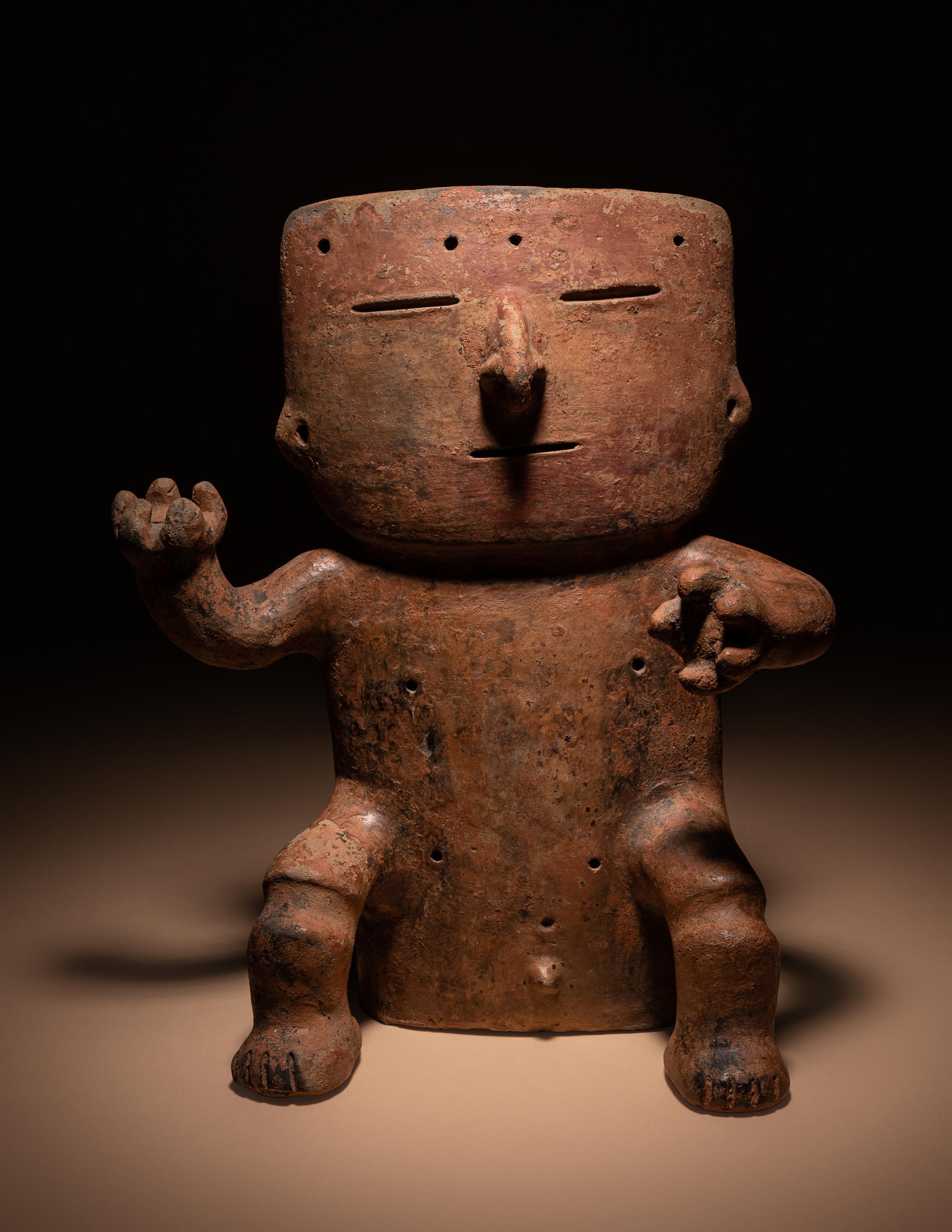 A Quimbaya Terracotta Figure