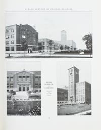 (CHICAGO) JONES, JOHN H., ed. A Half Century of Chicago Building. Chicago, 1910.