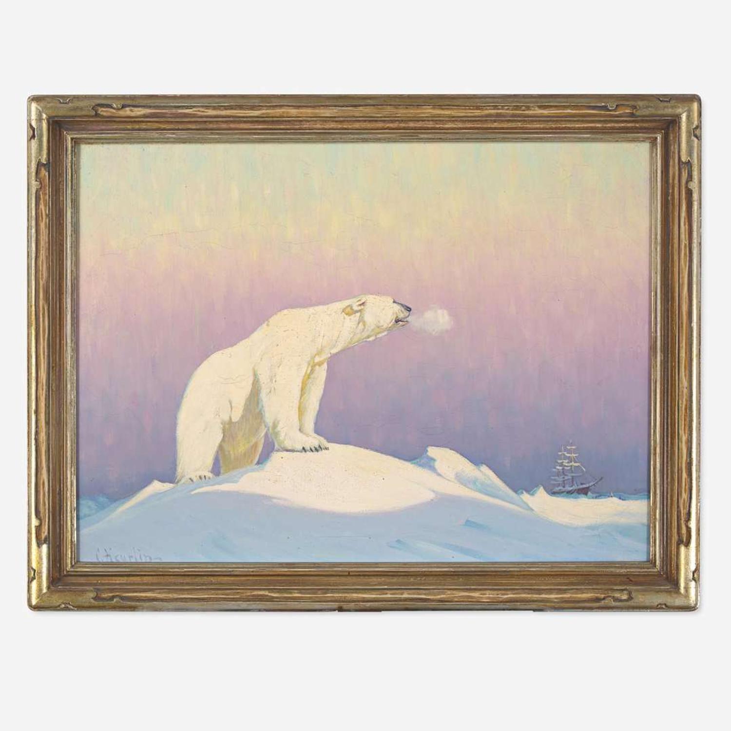 Magnus Colcord Heurlin (American, 1895–1986) Polar Bear