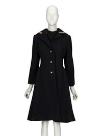 Pauline Trigère, Wool Coat & Dress Set