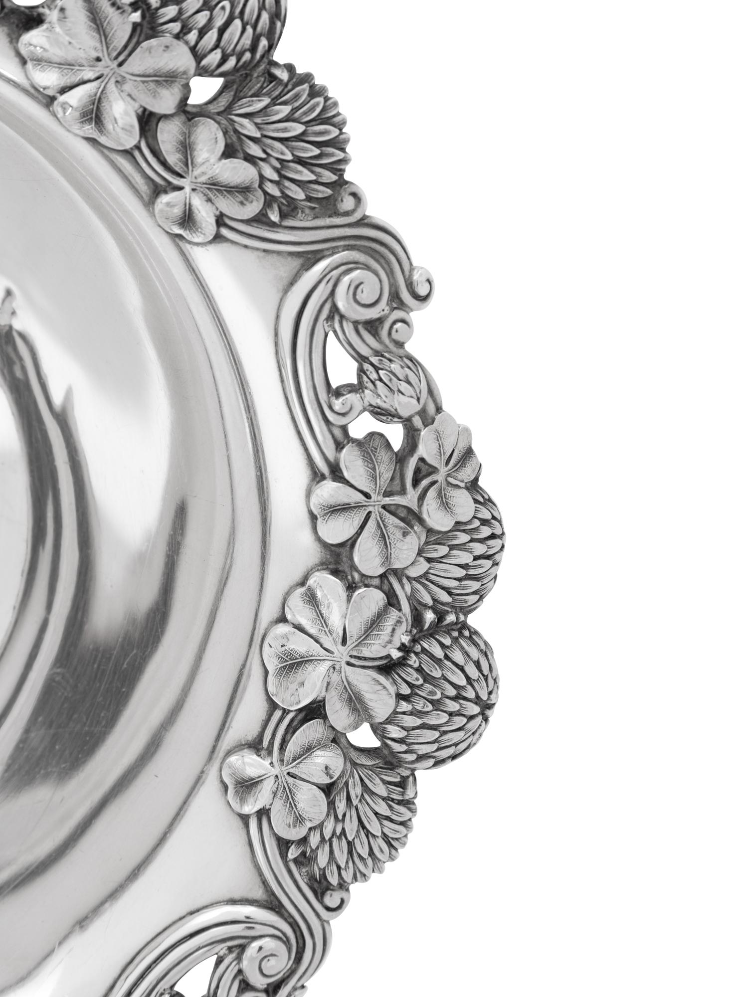 A Tiffany and Co. Silver Fruit Bowl