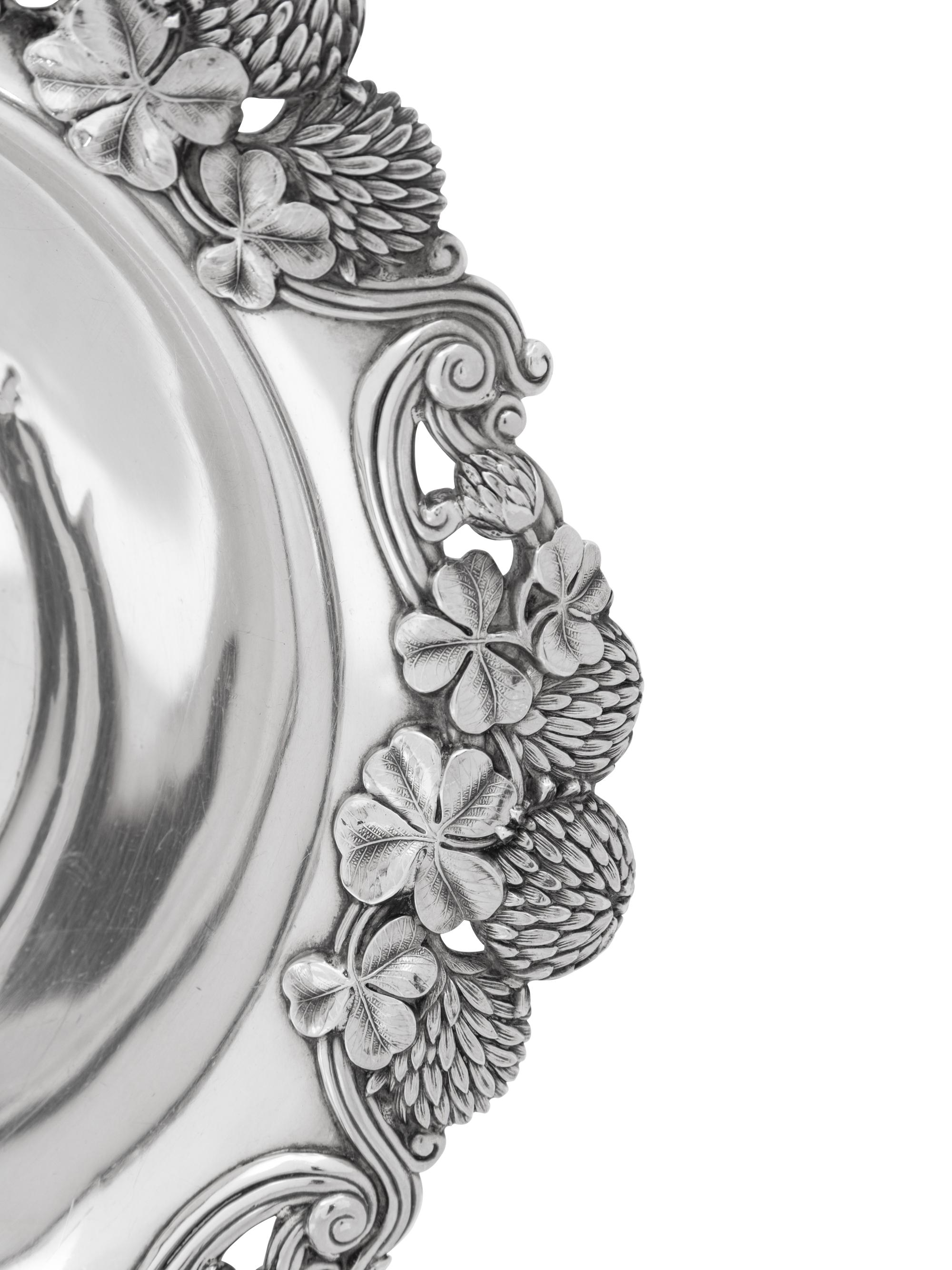 A Tiffany and Co. Silver Fruit Bowl