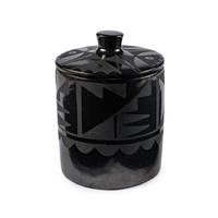 Maria Martinez (San Ildefonso, 1887-1980) — Blackware Pottery Lidded Container 1923-1925