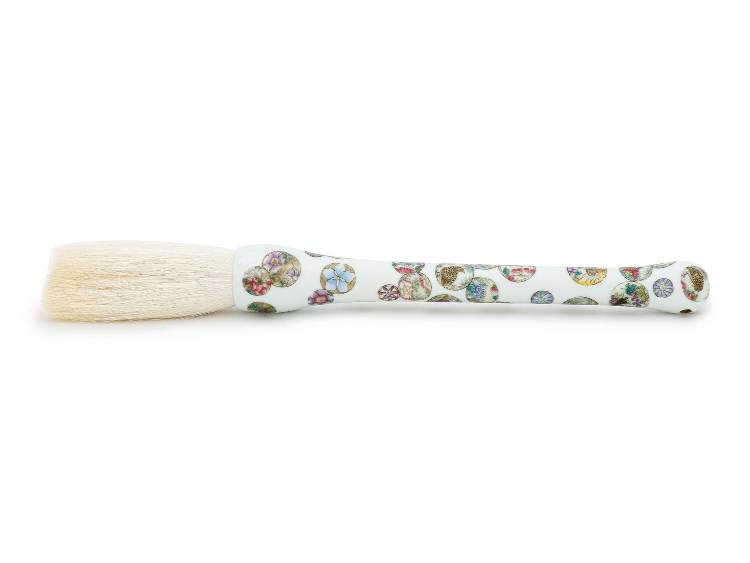 A Famille Rose Porcelain Brush