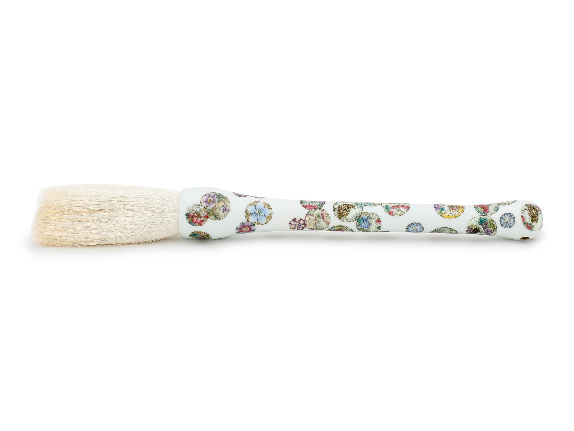 A Famille Rose Porcelain Brush