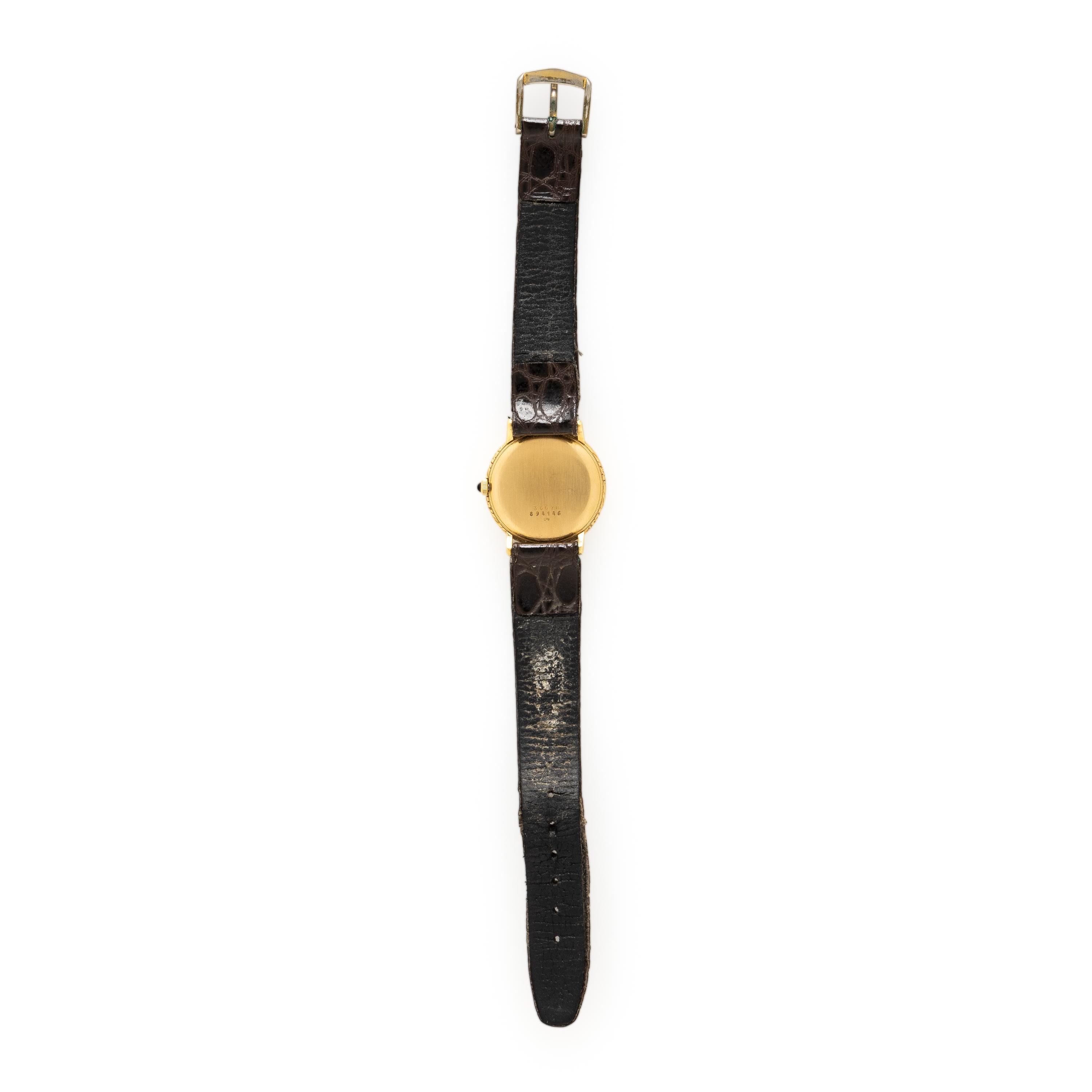 BAUME & MERCIER, 18K YELLOW GOLD WATCH