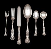 An American Silver Flatware Service