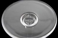 A Collection of Steuben Crystal Dinnerware Diameter of plates 8 3/4 inches
