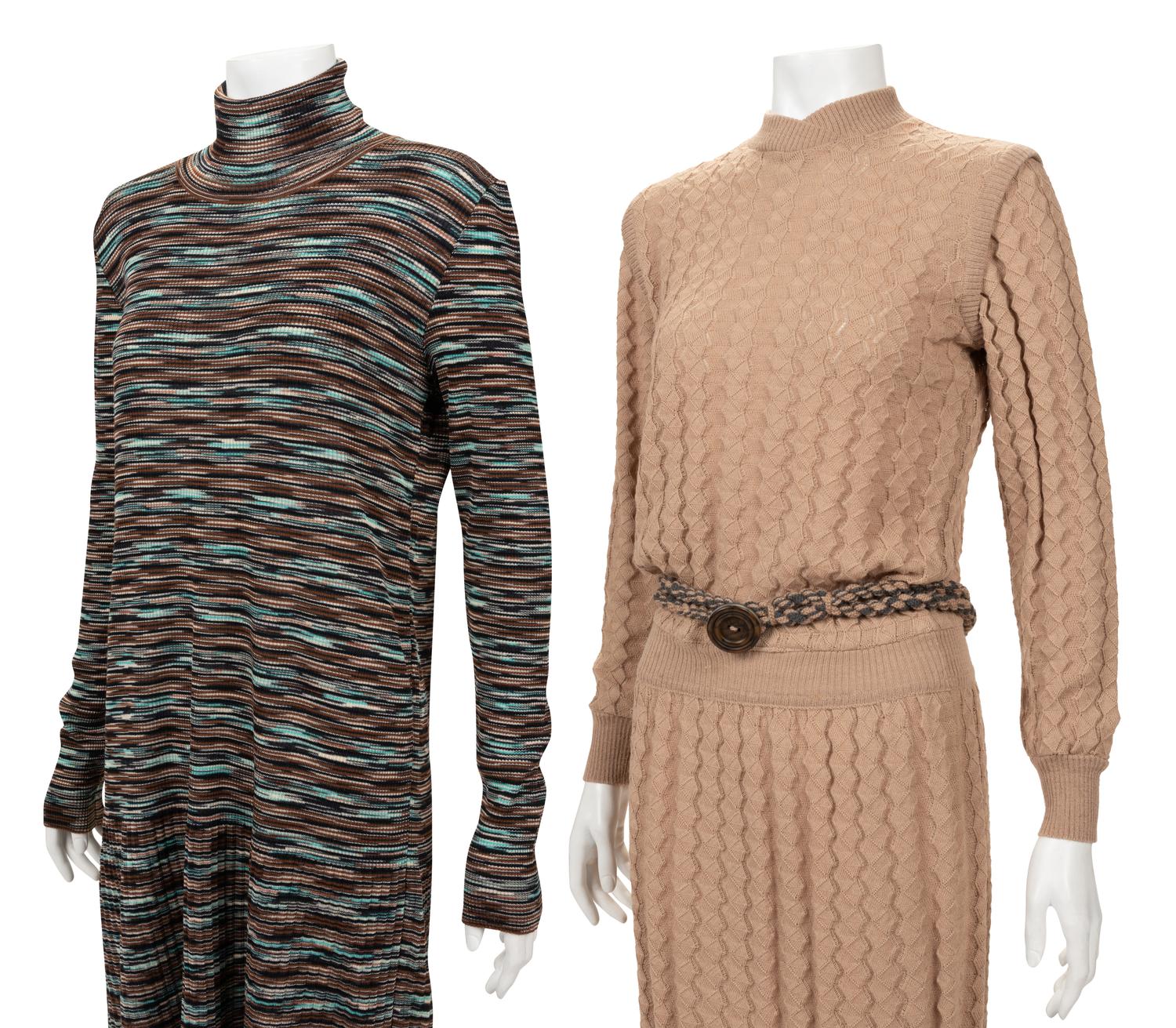 Two Missoni Knit Dresses, 1990-2000s