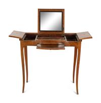 A Louis XV Style Walnut Writing Table