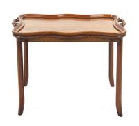 A William IV Walnut Butler's Tray, Width of tray 30 1/2 inches.