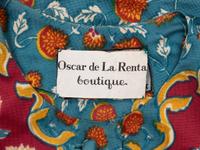 Oscar de la Renta, Printed Dress, 1970's