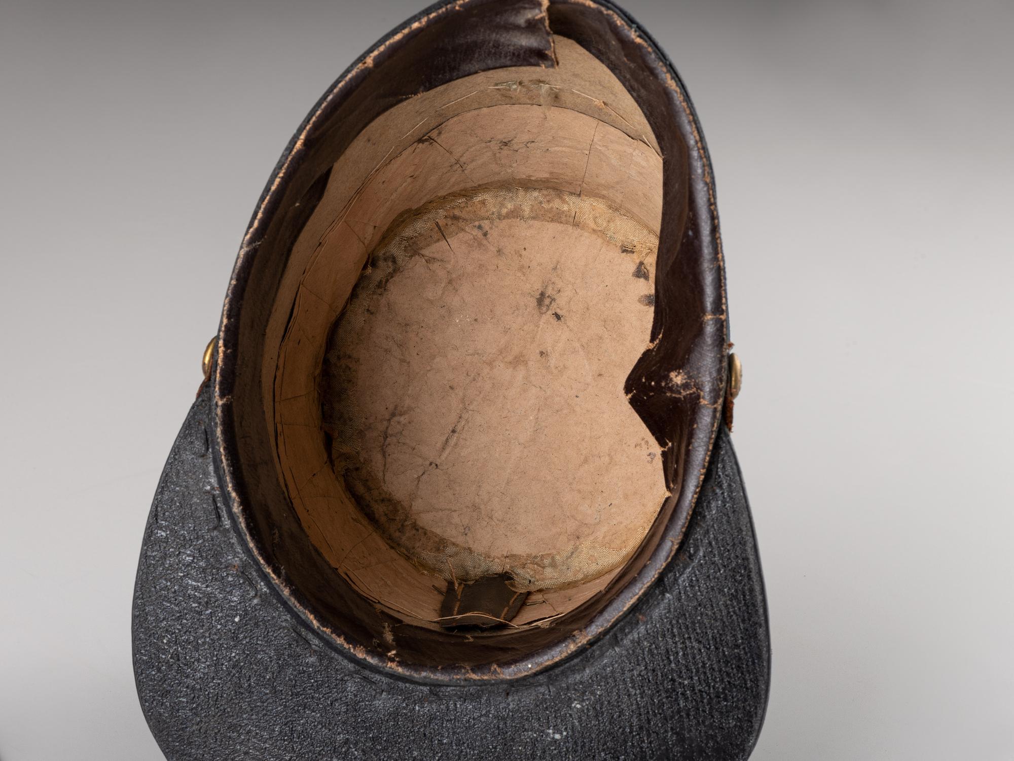 [MILITIA]. Model 1851 militia shako.
