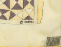 Three Hermès 90cm Silk Chiffon Scarves