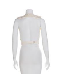 Men's White Cotton Vest, 1900-1920 No size label
