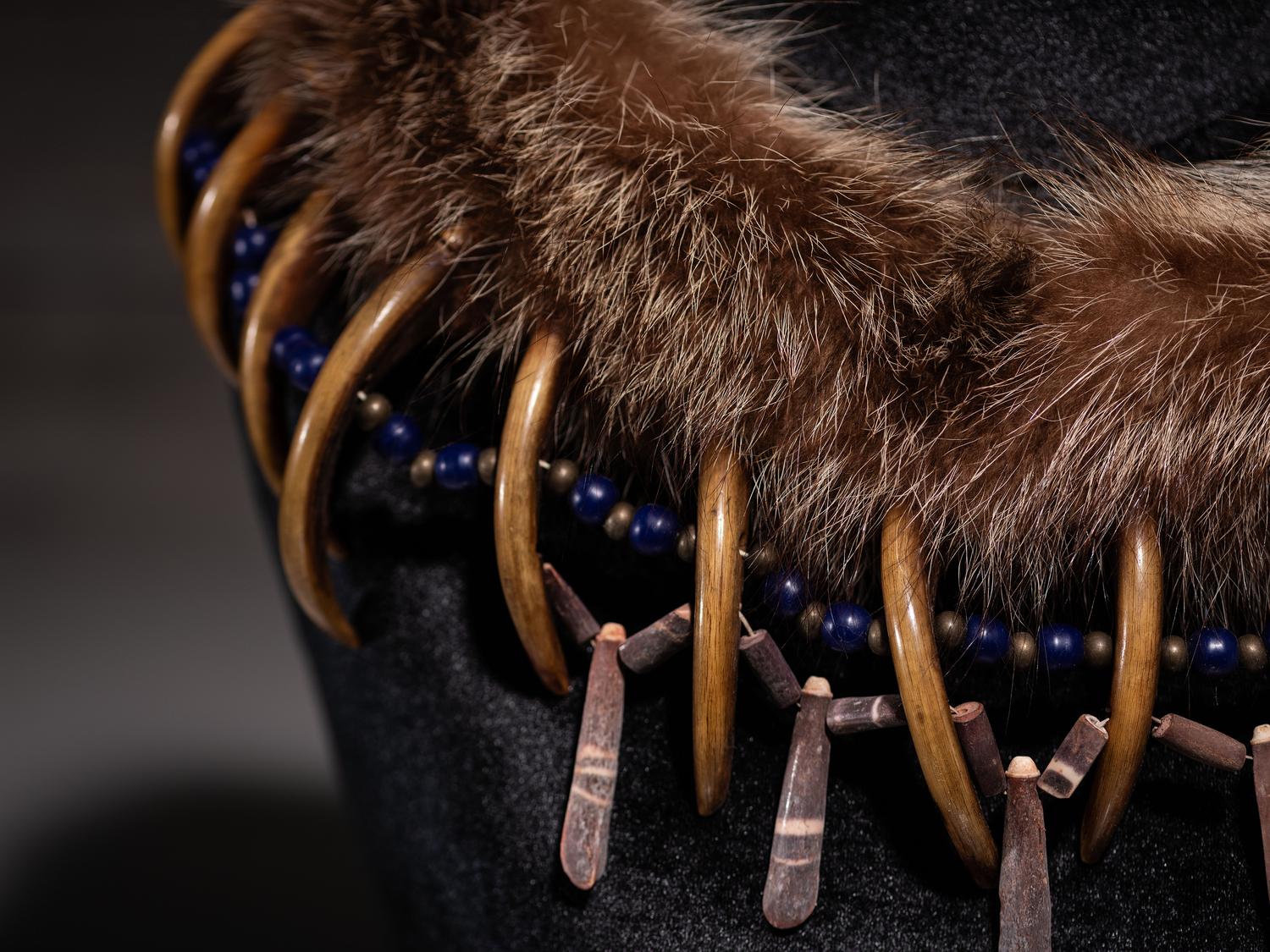 Northern Plains Bear Claw Necklace
