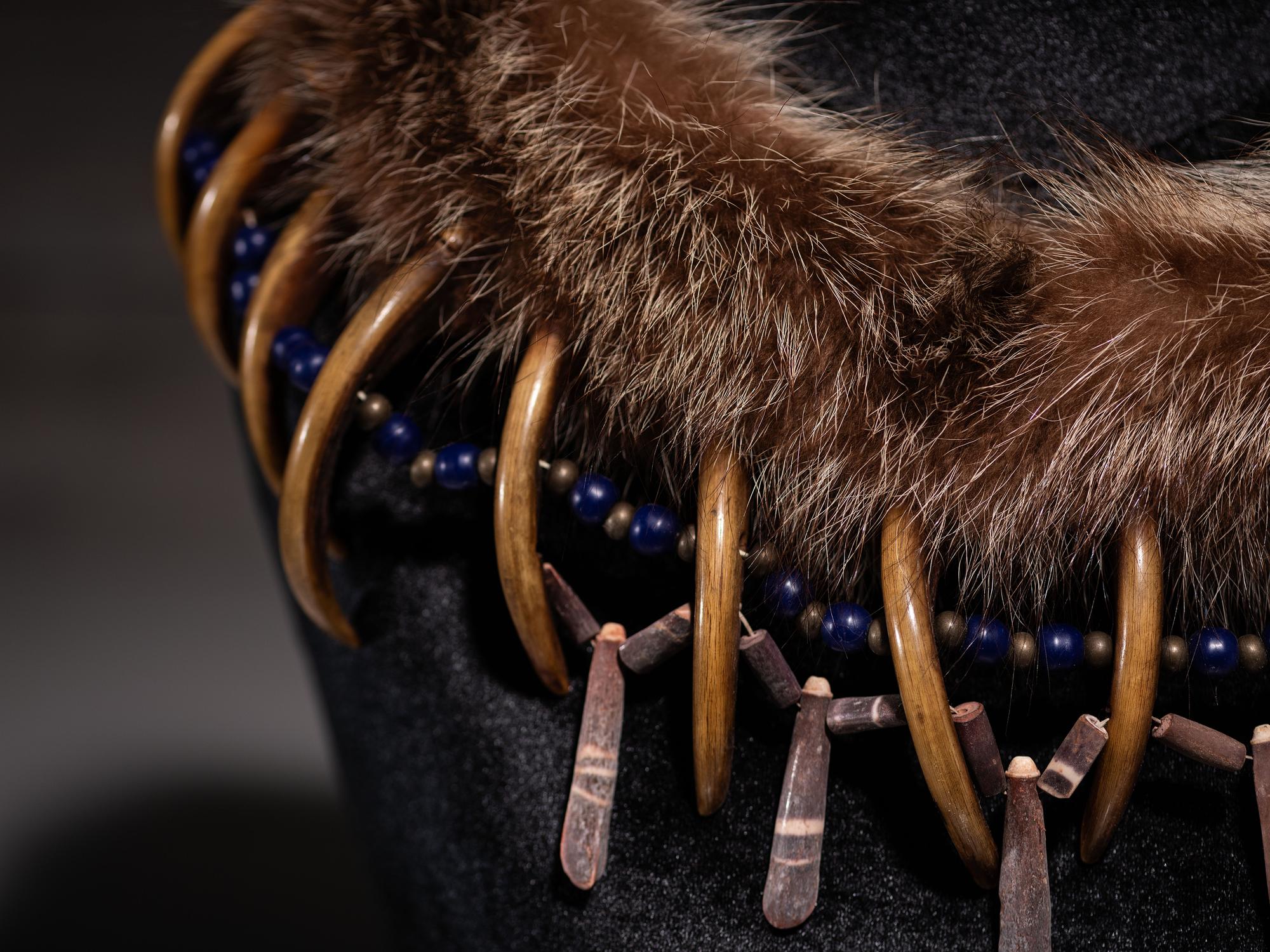 Northern Plains Bear Claw Necklace