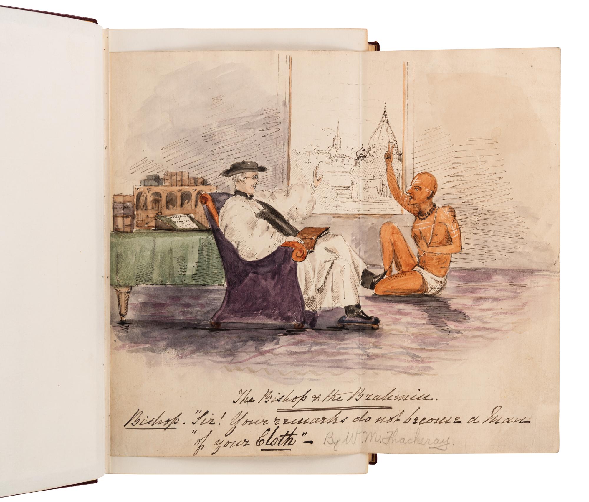 [BINDING -- SANGORSKI & SUTCLIFFE]. THACKERAY, William Makepeace (1811-1863). Vanity Fair . London: Bradbury and Evans, 1848.
