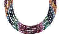 MULTICOLOR SAPPHIRE NECKLACE
