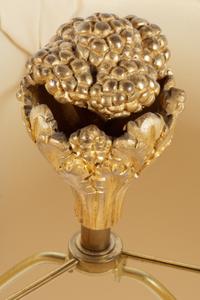 A Pair of Louis XVI Style Gilt Bronze and Marble Urns Mounted as Lamps