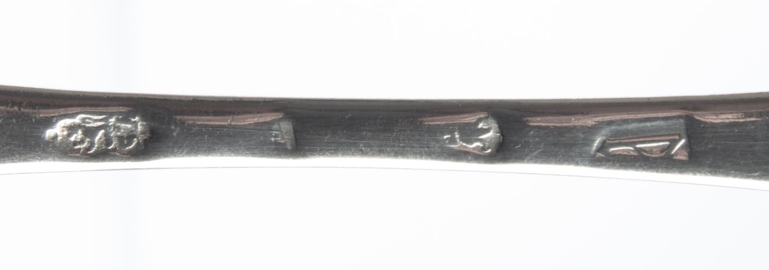 A Queen Anne Britannia Silver Table Spoon, Thomas Sadler, London, 1706, the underside with stippled initials P.H.E.