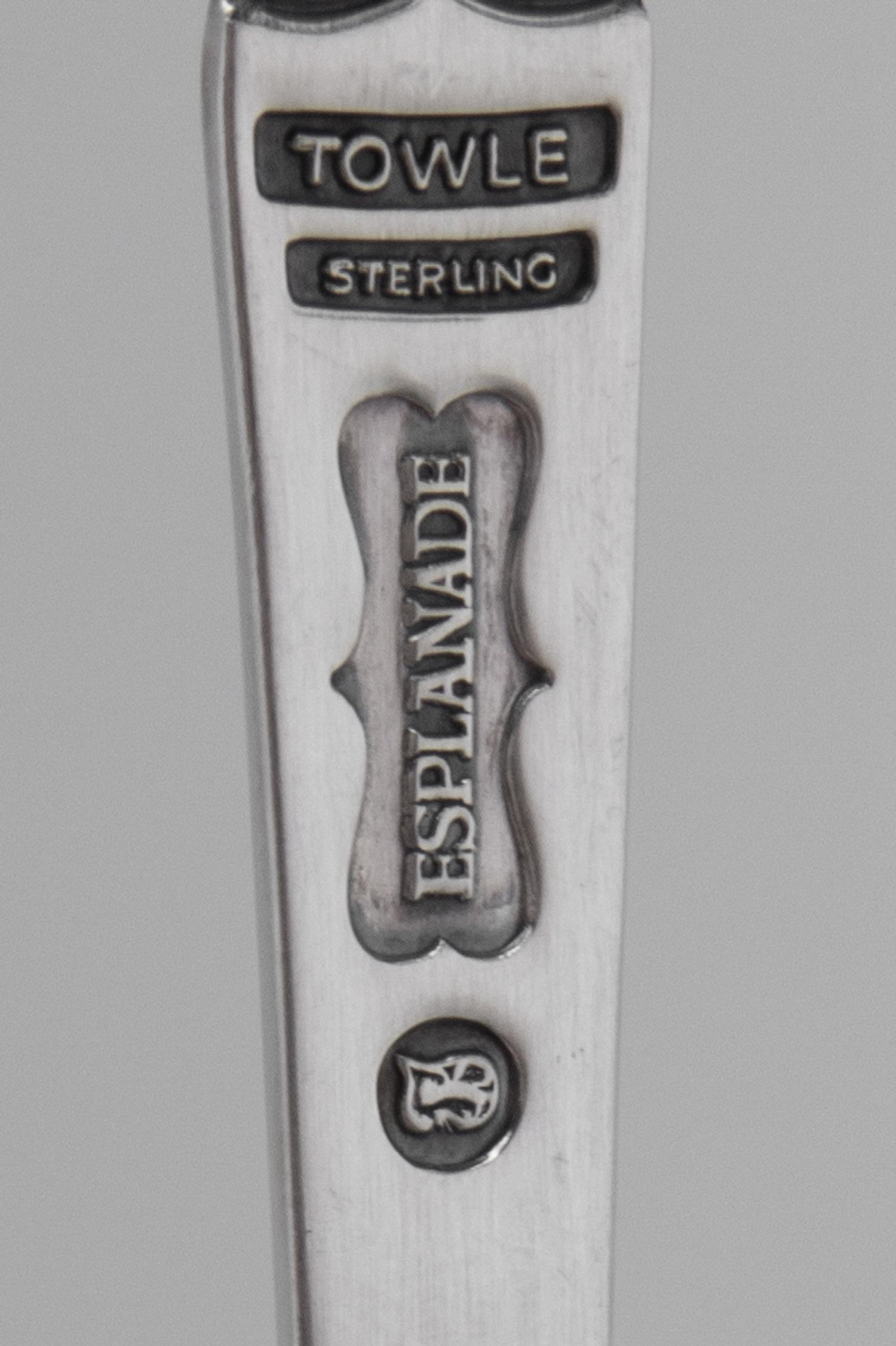 An American Silver Flatware Service