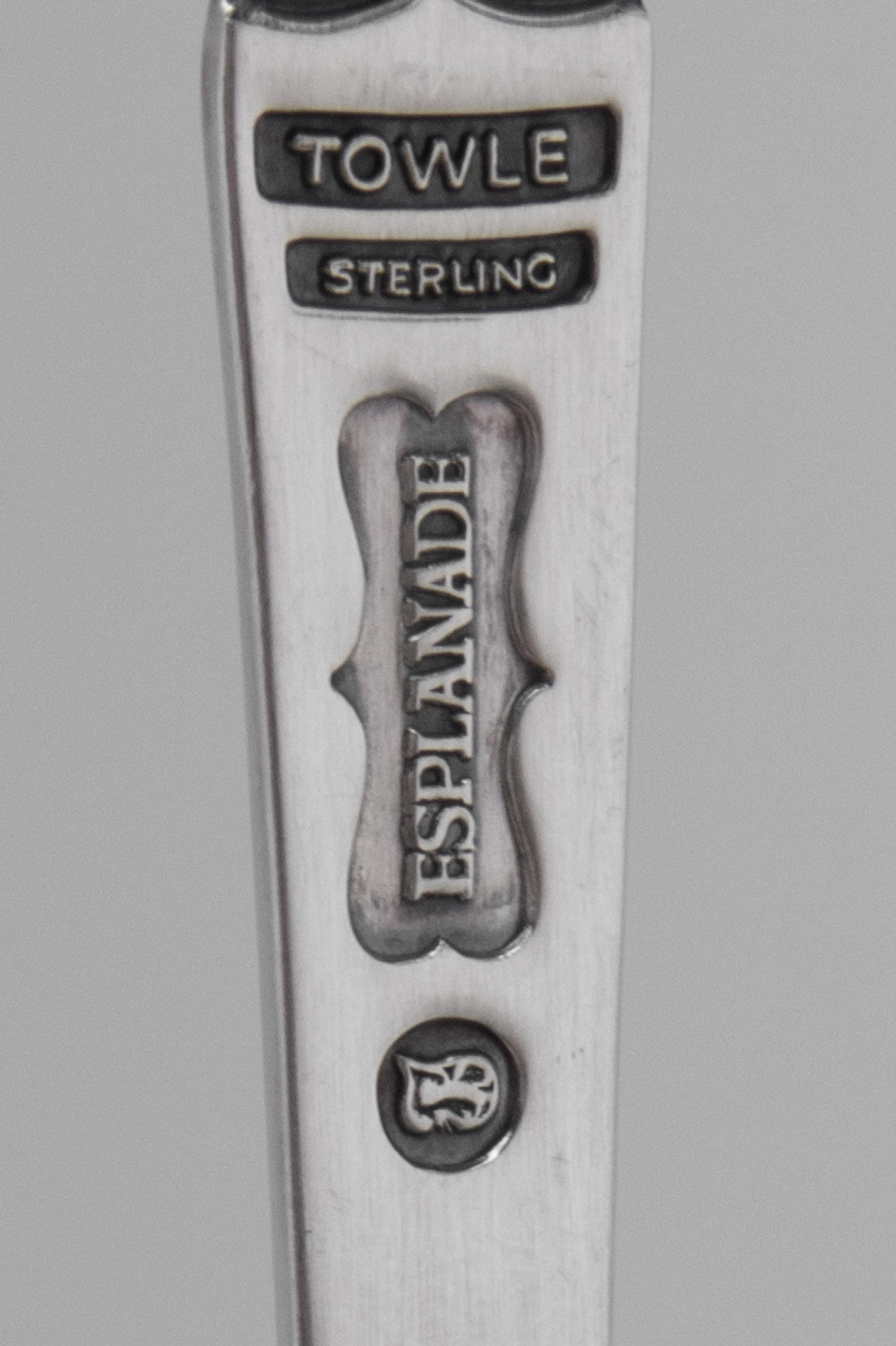 An American Silver Flatware Service