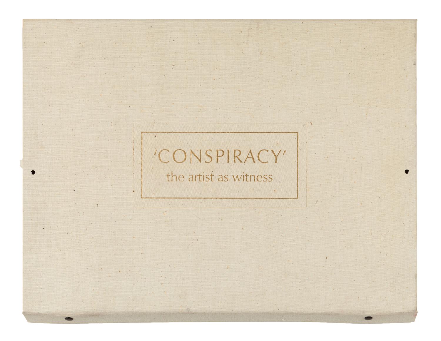 Conspiracy Portfolio (complete set of 12 prints with linen portfolio case)