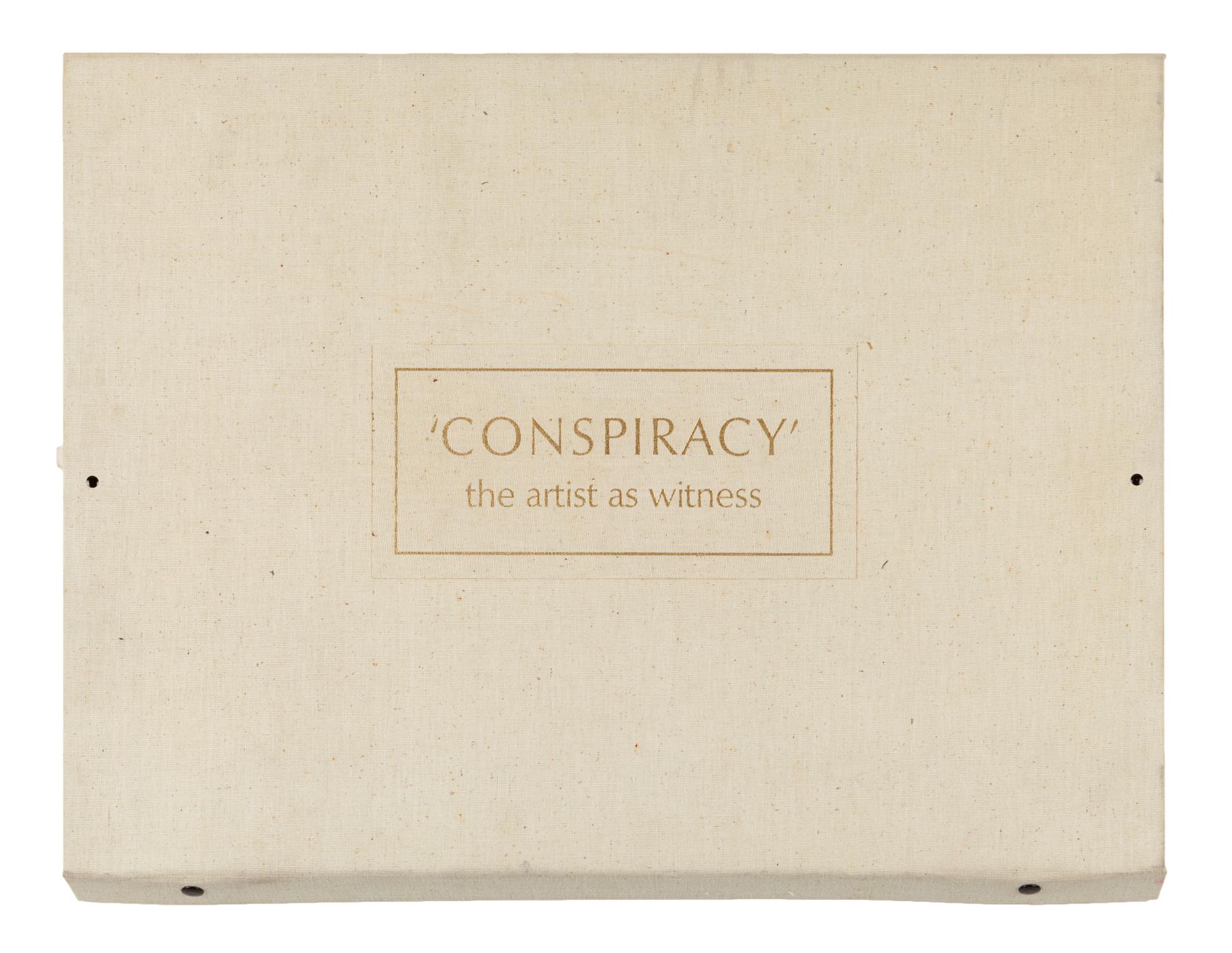 Conspiracy Portfolio (complete set of 12 prints with linen portfolio case)