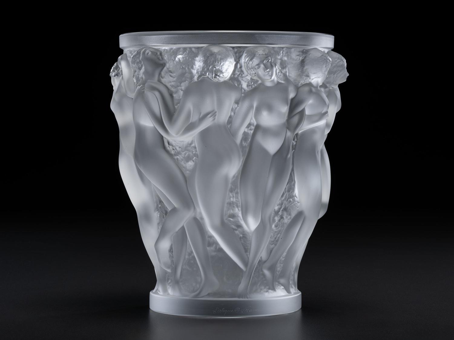 A Lalique Bacchantes Vase
