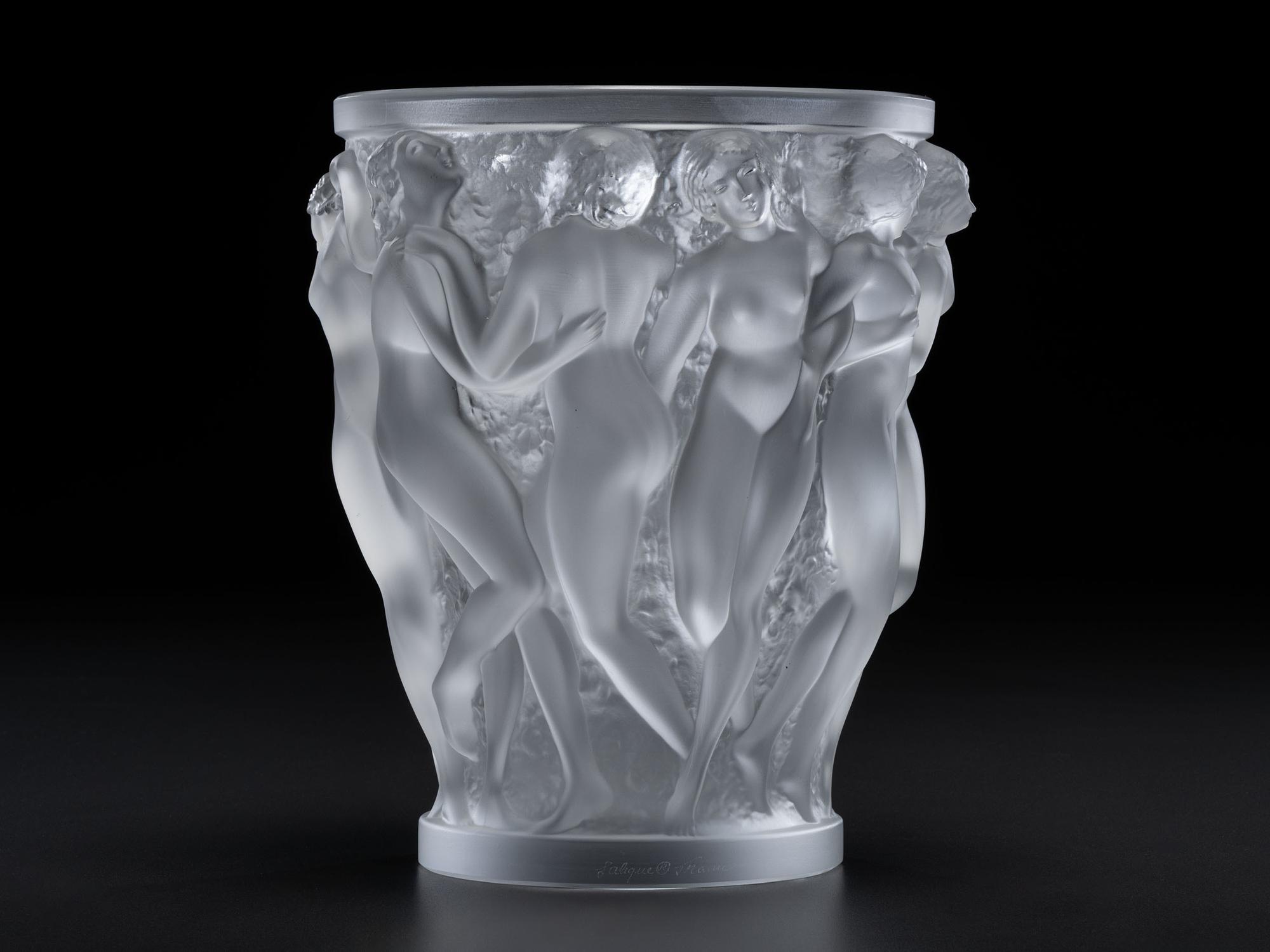 A Lalique Bacchantes Vase
