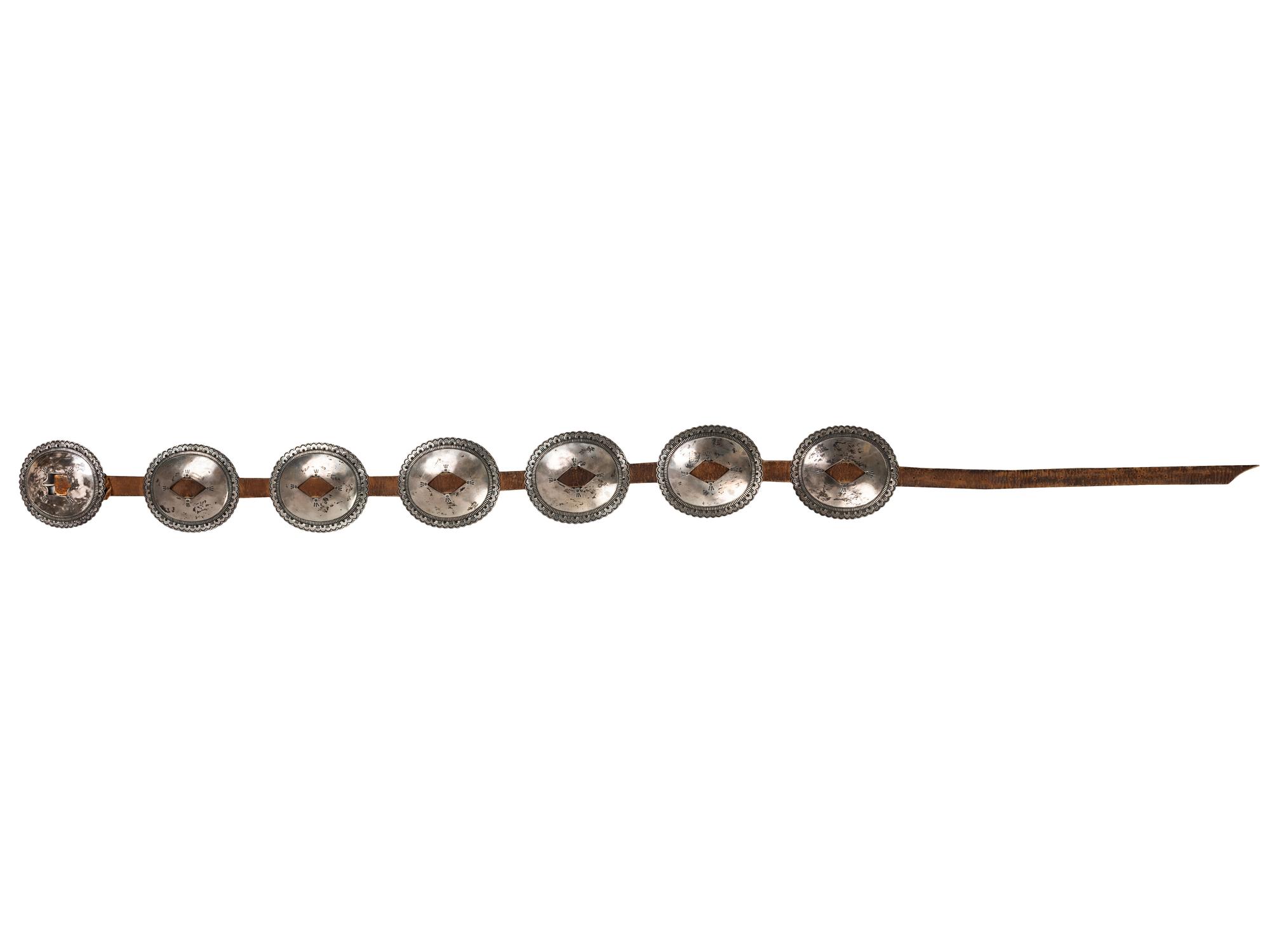 Large First Phase Revival Concha Belt