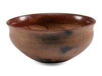 Ohkay Owingeh Redware Pottery Bowl