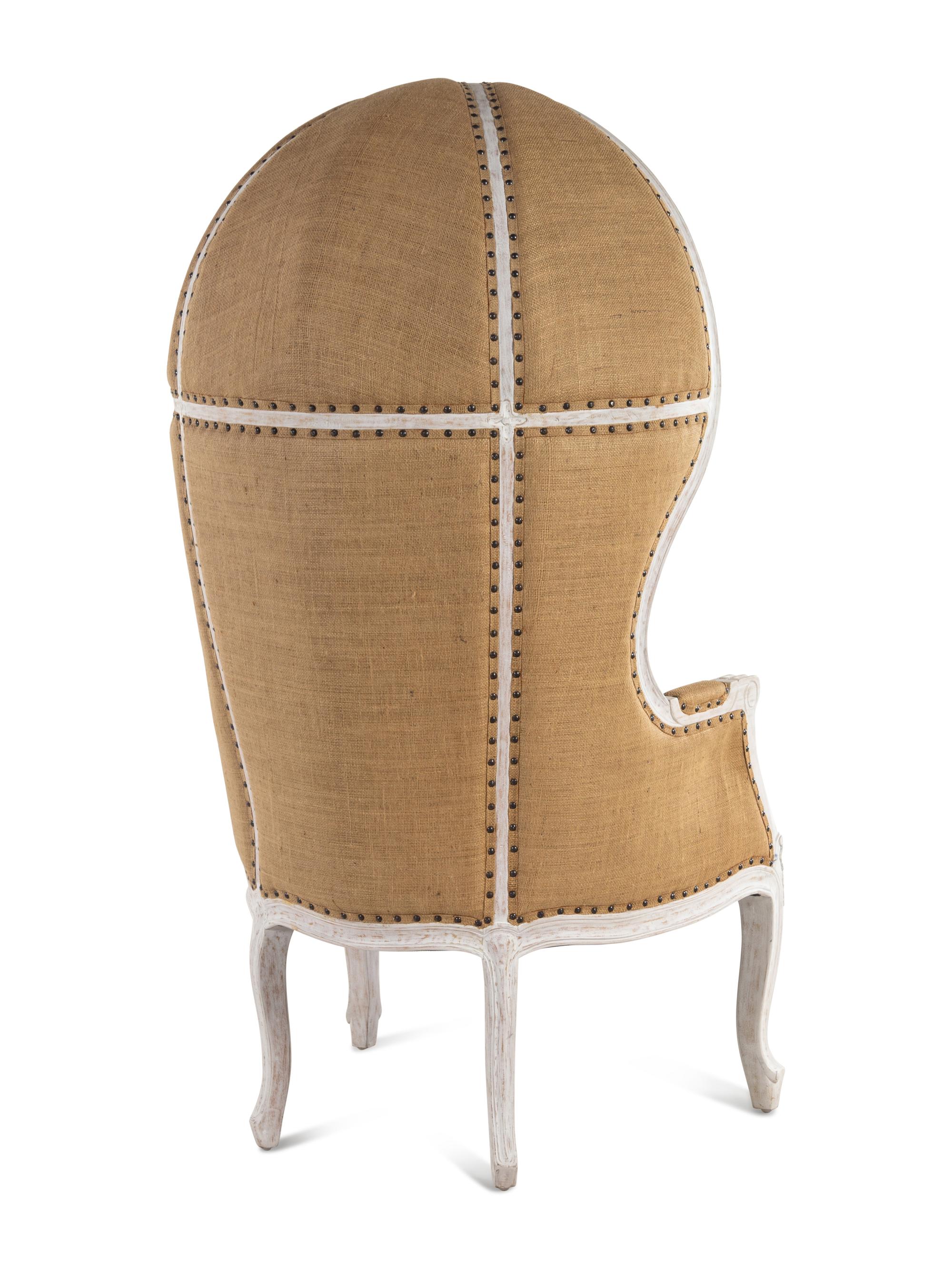 A Louis XV Style White Painted Guérite