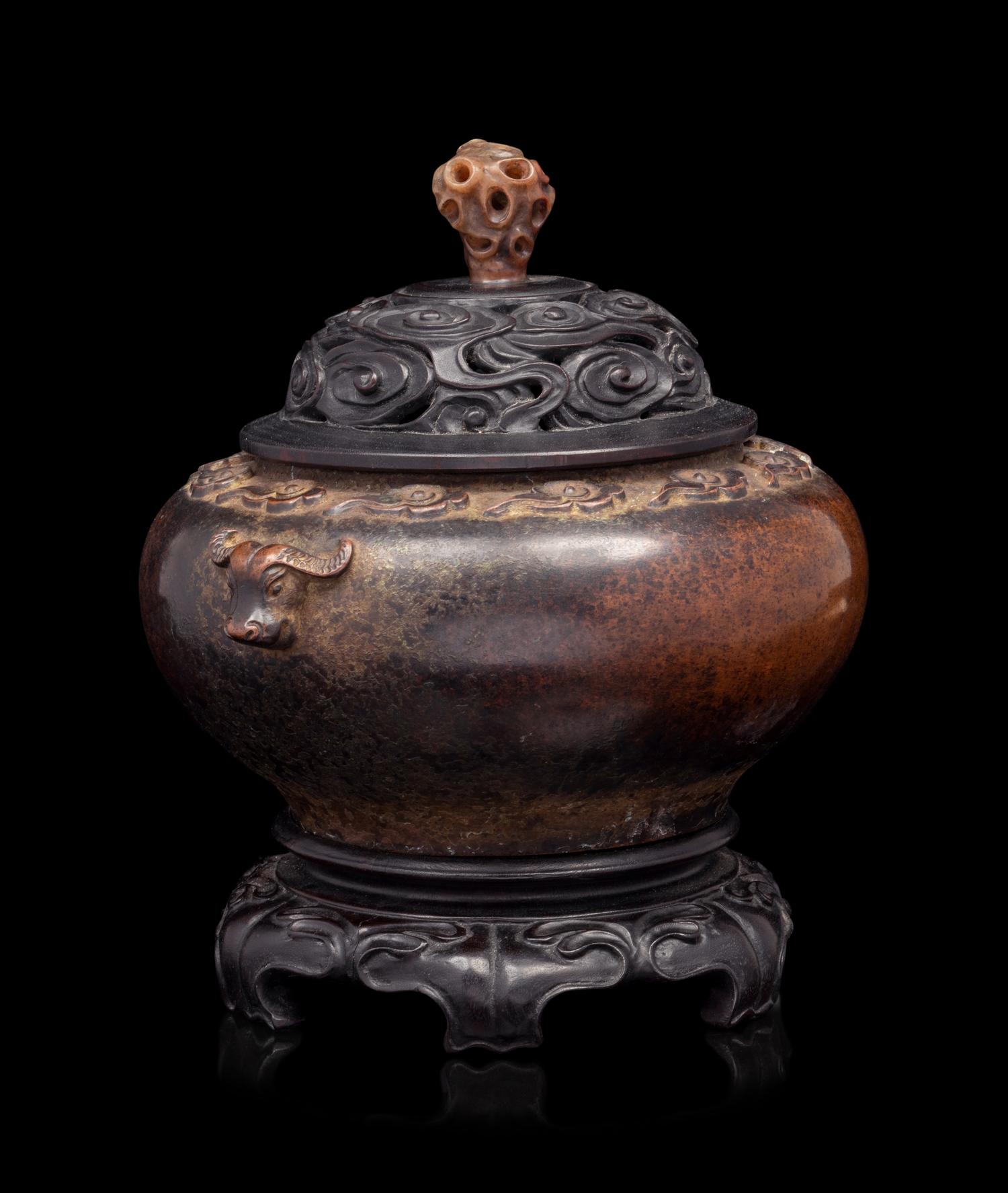 A Chinese Bronze Incense Burner