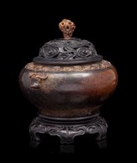 A Chinese Bronze Incense Burner