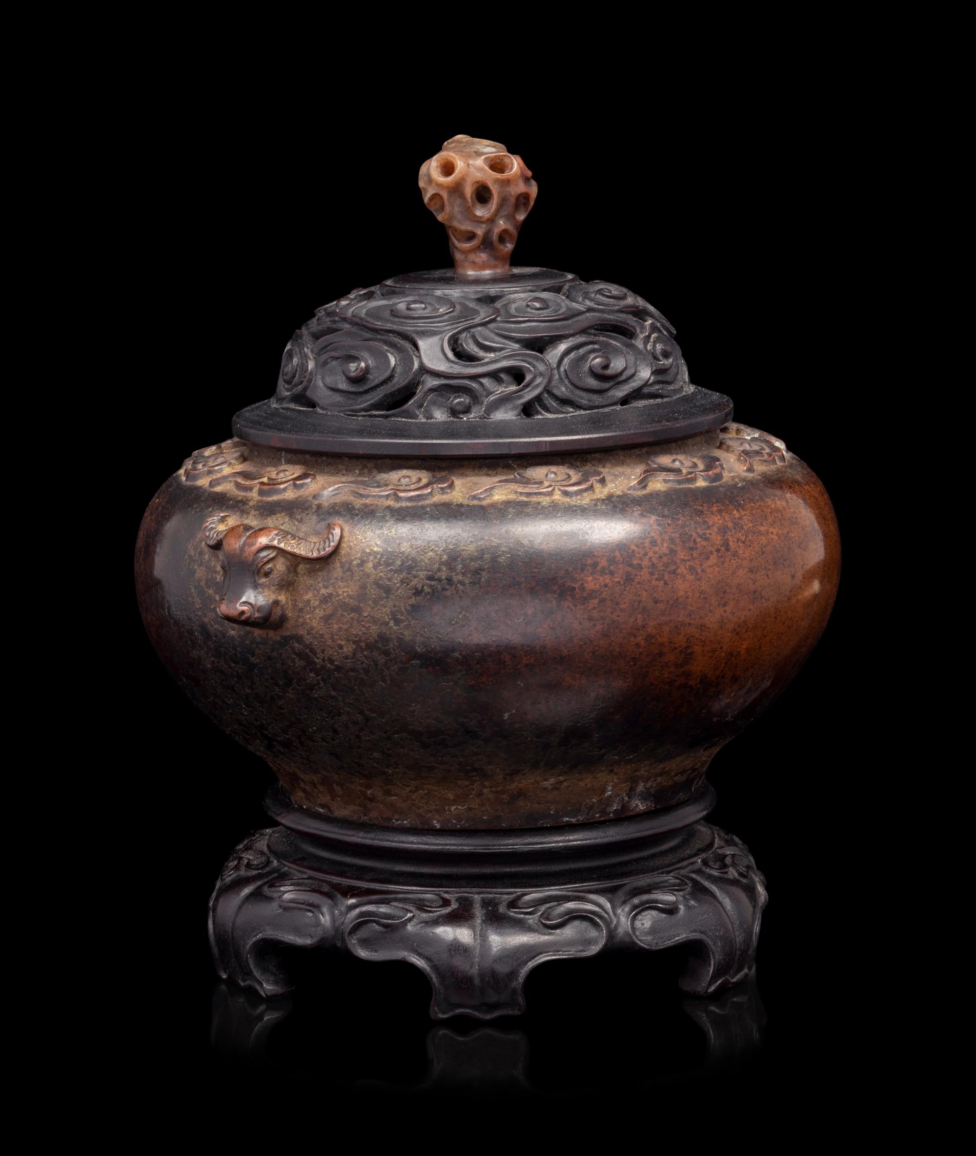 A Chinese Bronze Incense Burner