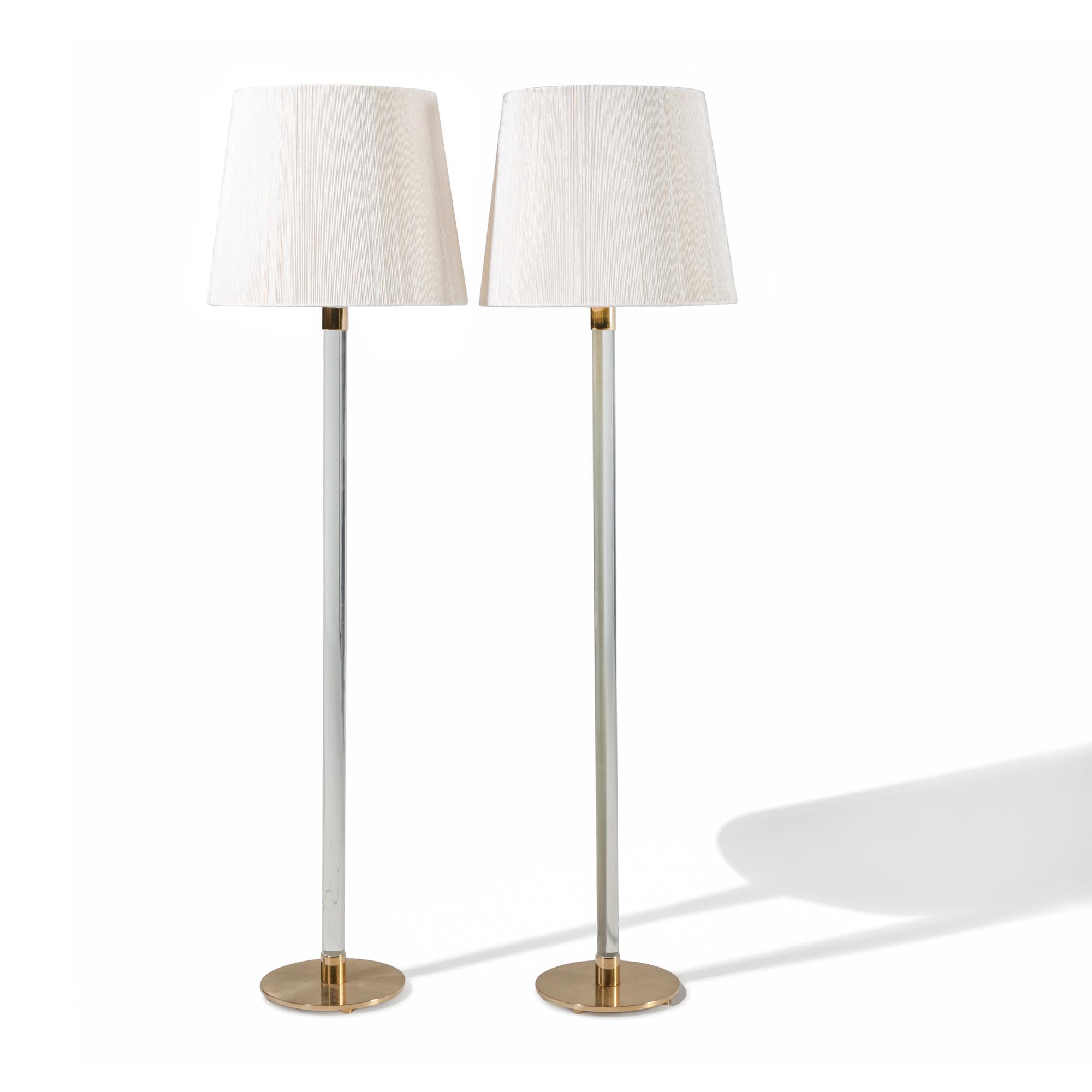 Pair of floor lamps Hansen Lamps, Inc.