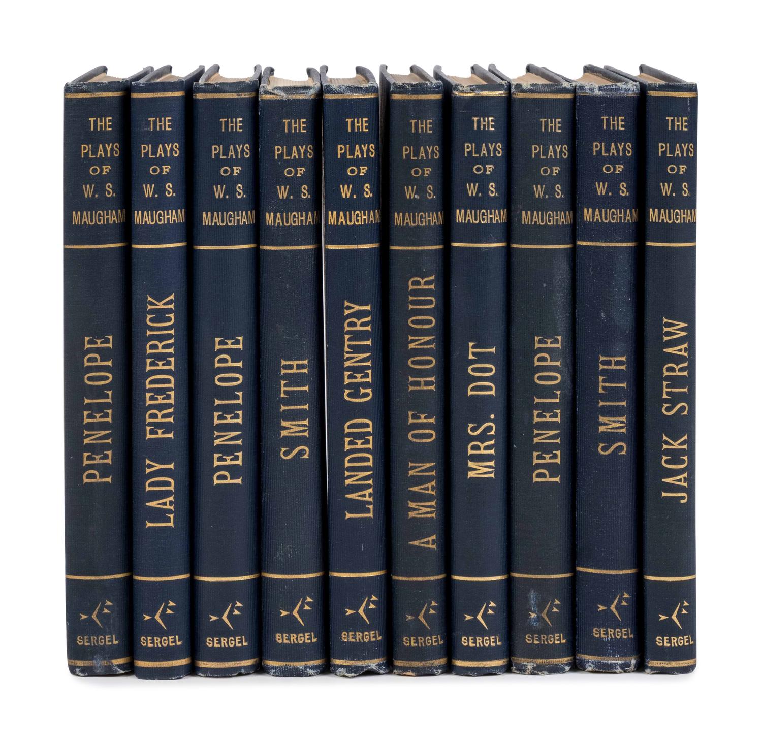 [Literature] Maugham, W. Somerset. Group of 22 Plays, All First Editions