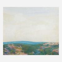Wilson Henry Irvine (American, 1869–1936) Blue Mountain; together with three companions