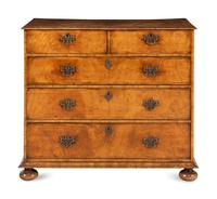 A George I Walnut Chest of Drawers
