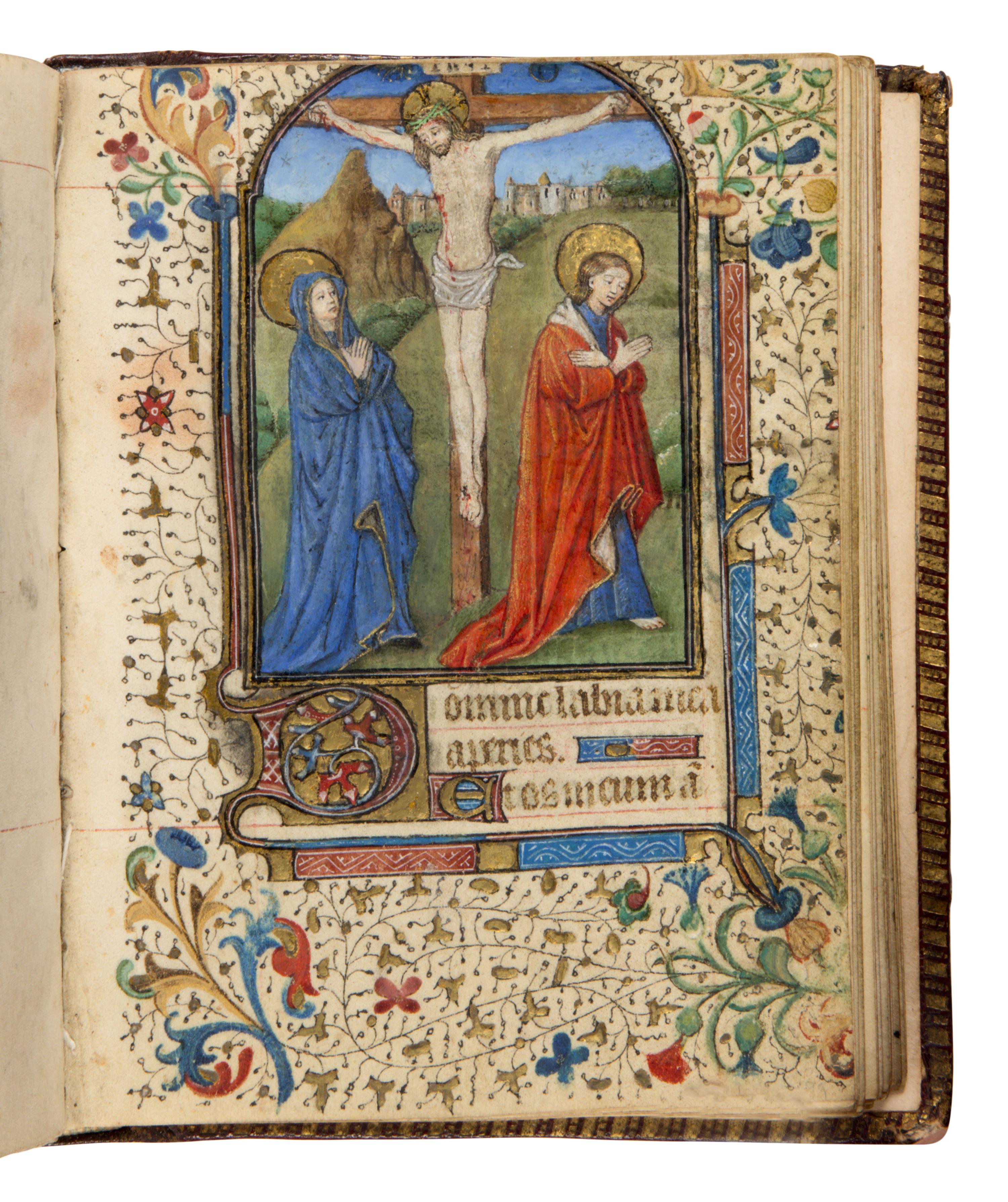 PARISIAN WORKSHOP Book of Hours, in Latin and French, illuminated manuscript on parchment [France, Paris, c. 1450]