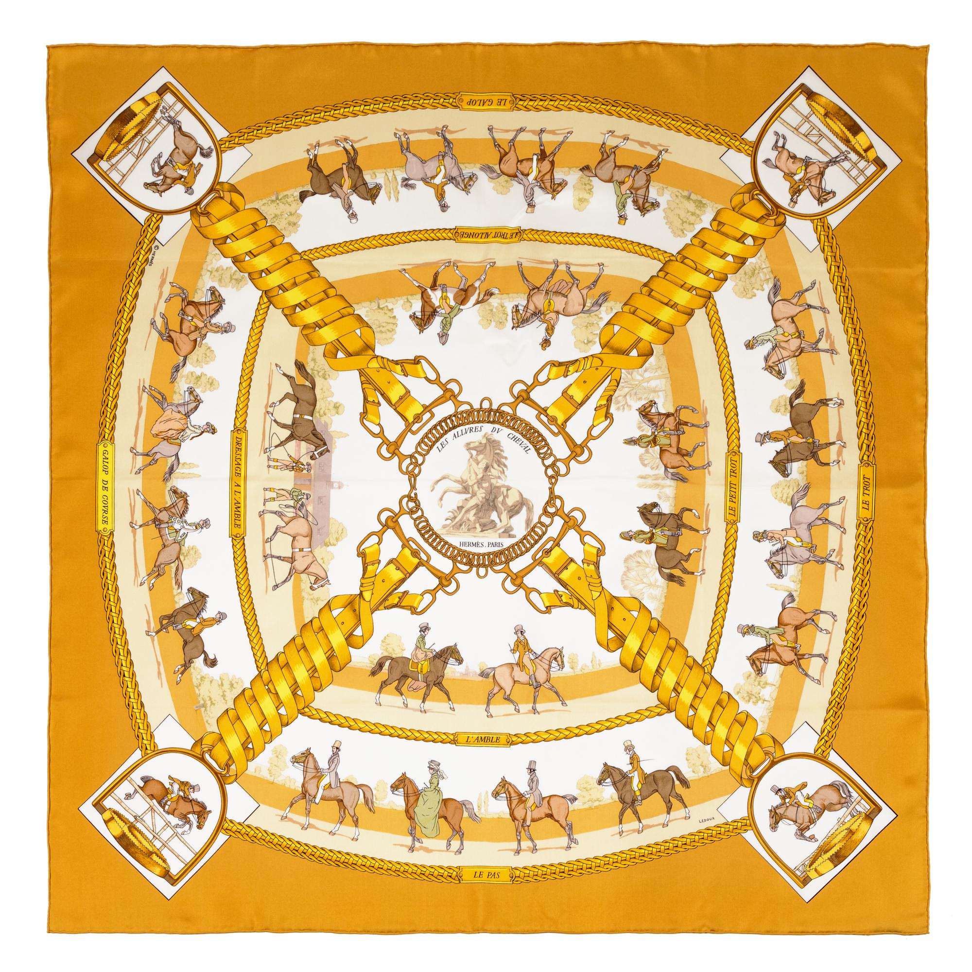 Hermès 90cm Silk Scarf