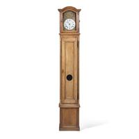 A French Provincial Mahogany Tall Case Clock (Regulateur)