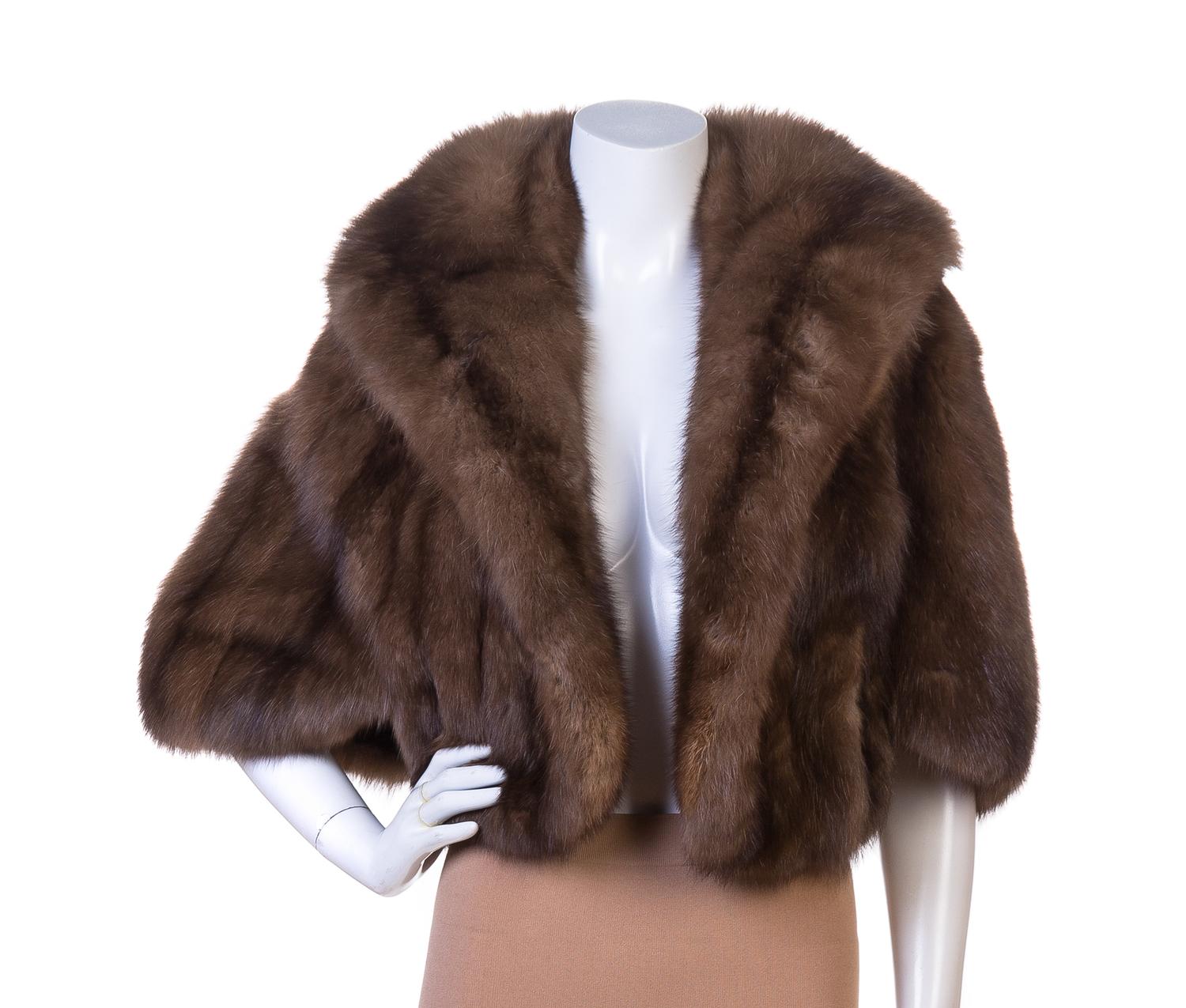 A Sable Shrug, No size.