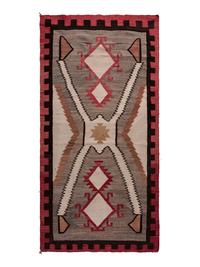 Navajo Modified Storm Pattern Weaving / Rug
